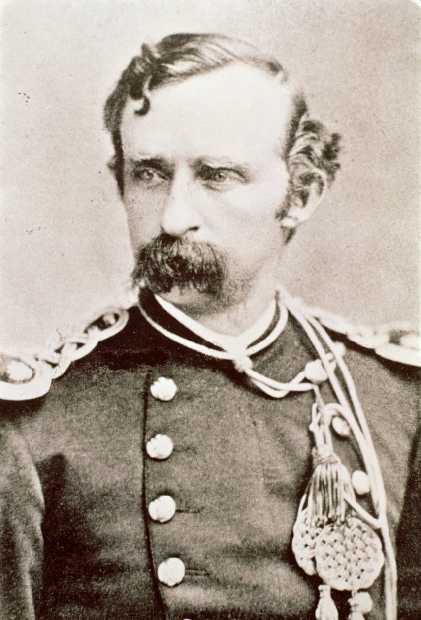 Generał George A. Custer autorstwa David Frances Barry