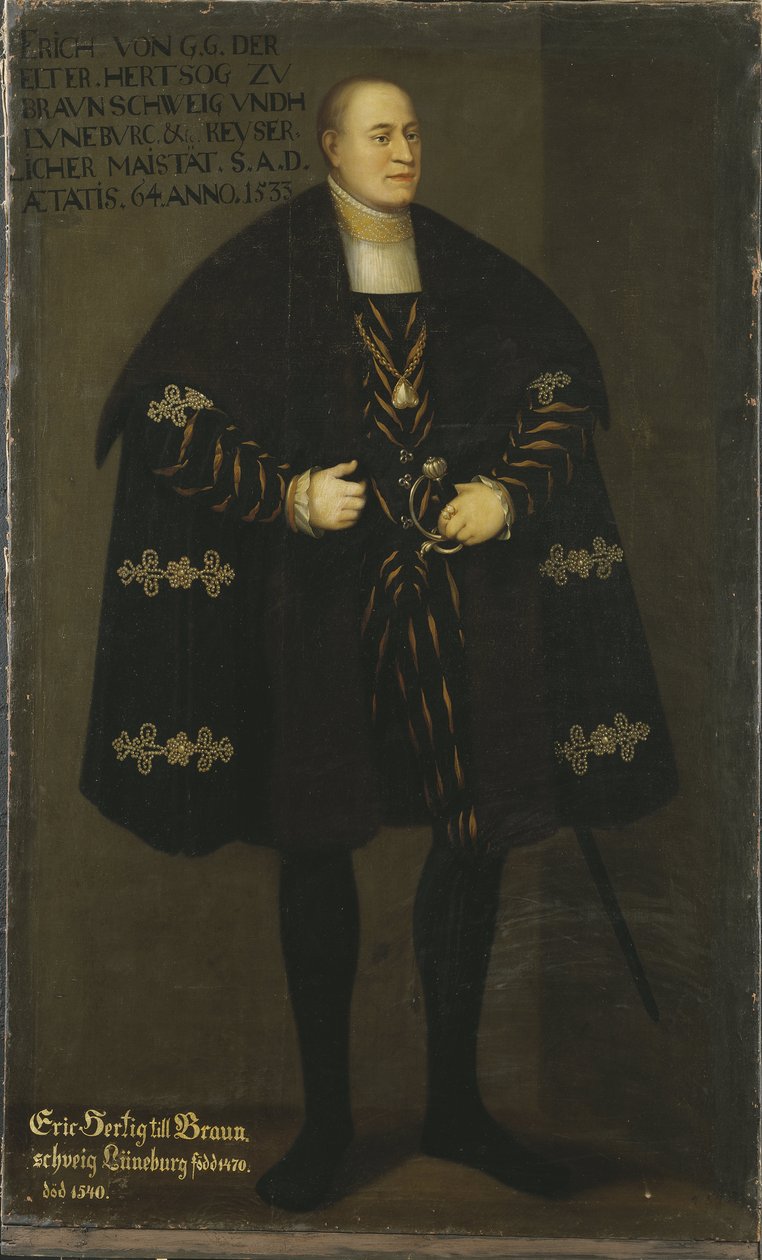 Eric I de Brunswick Calenberg Getynga, dit l