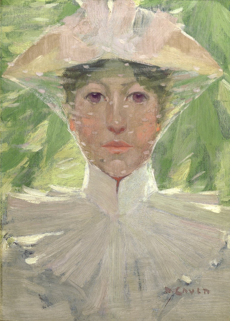 Nowa maska, c.1893-94 autorstwa David Gauld