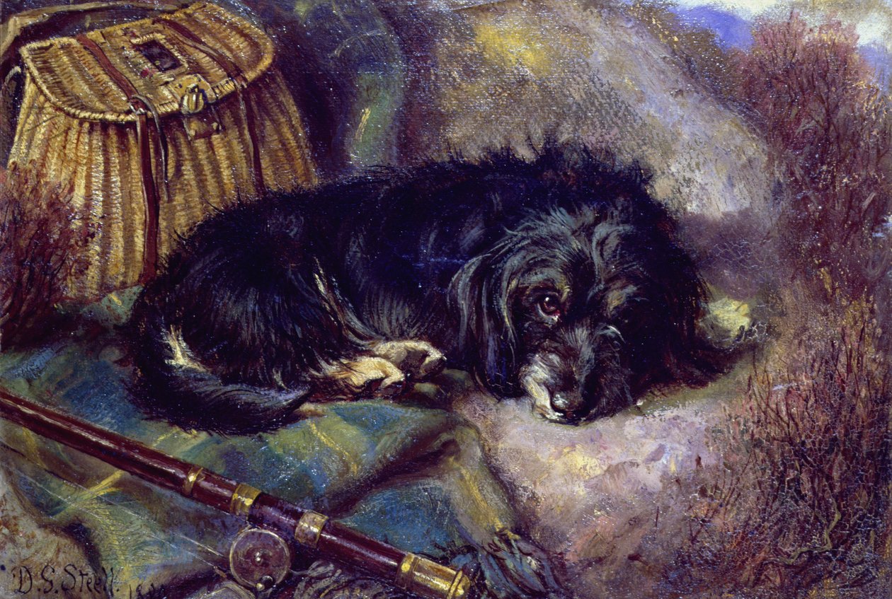 Na straży, 1880 (tablica) autorstwa David George Steell