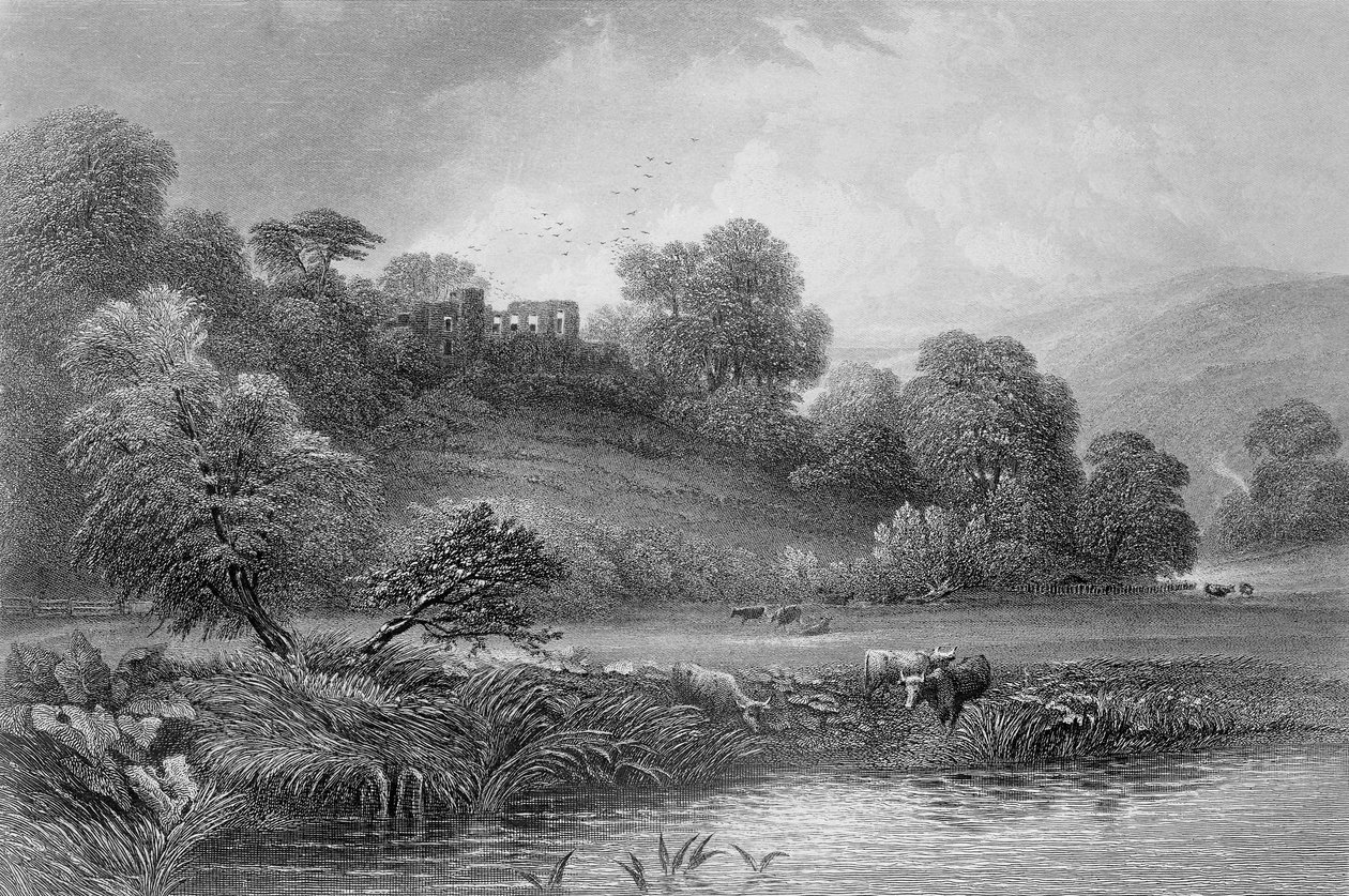 Zamek Norham, 1876 autorstwa David Hall McKewan