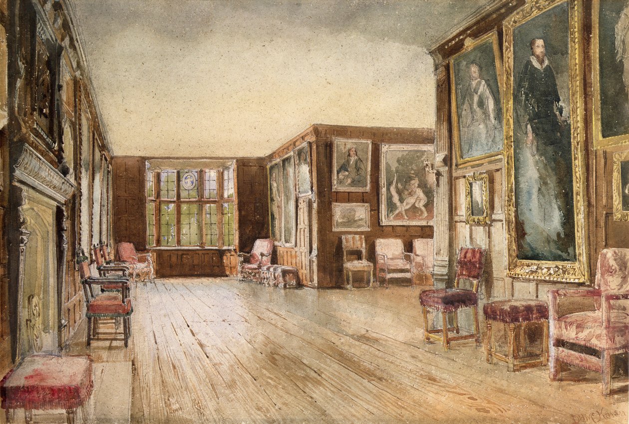 Galeria Leicester, Knole House autorstwa David Hall McKewan