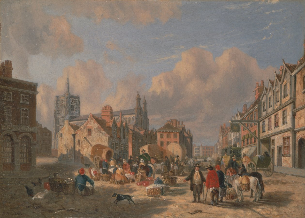 Haymarket, Norwich autorstwa David Hodgson