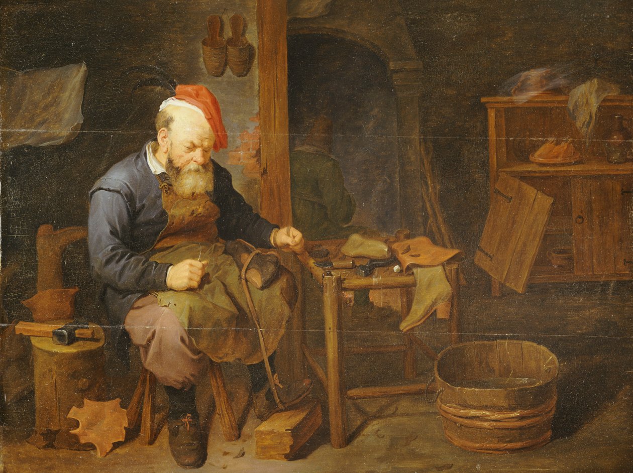 Szewc autorstwa David III Ryckaert