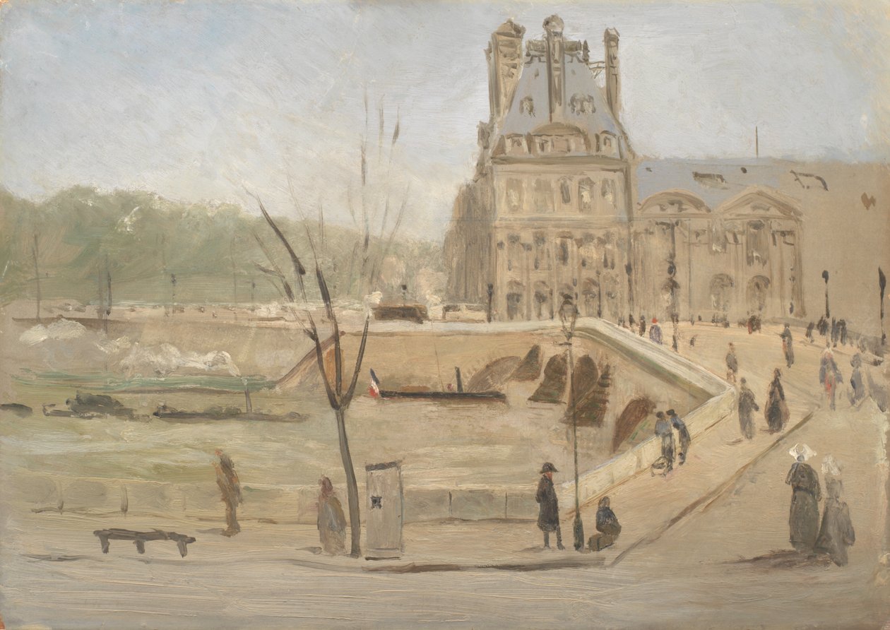 Pont Royal w Paryżu. Naszkicować autorstwa David Jacobsen