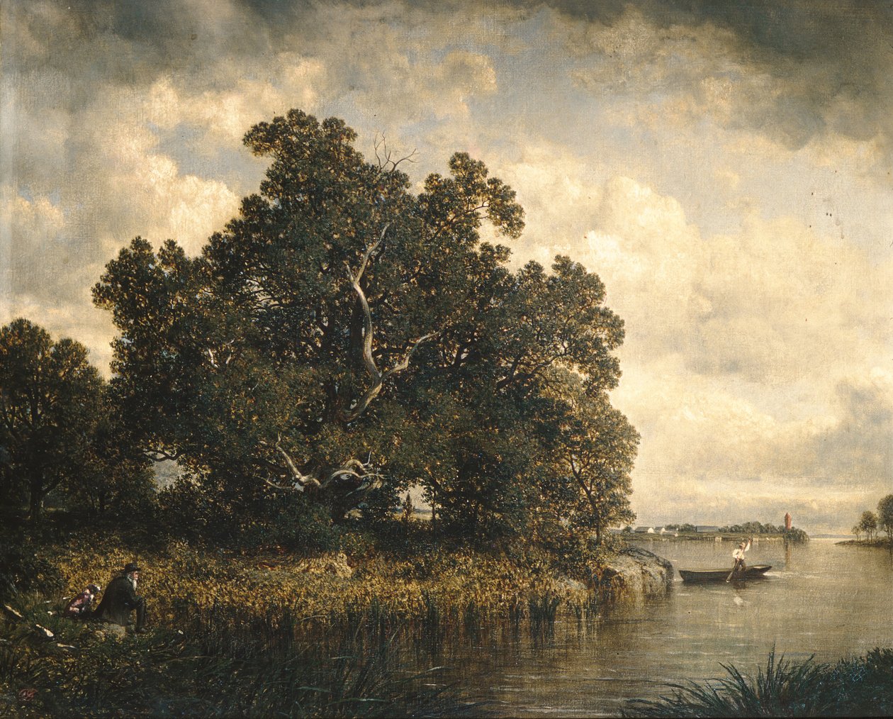 Bayside, New Rochelle, Nowy Jork, 1886. autorstwa David Johnson