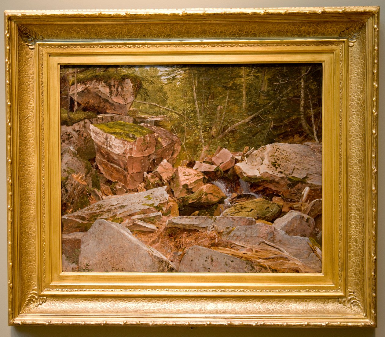 Studium, North Conway, New Hampshire, 1851. autorstwa David Johnson
