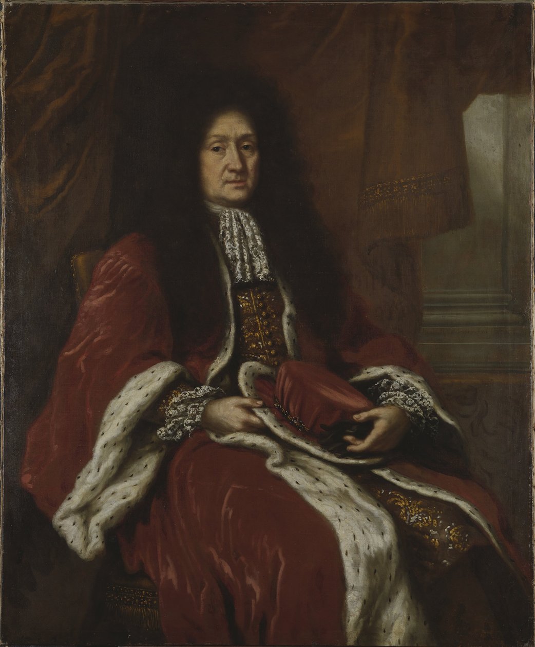 Axel Stålarm, 1630-1702 autorstwa David Klöcker Ehrenstrahl