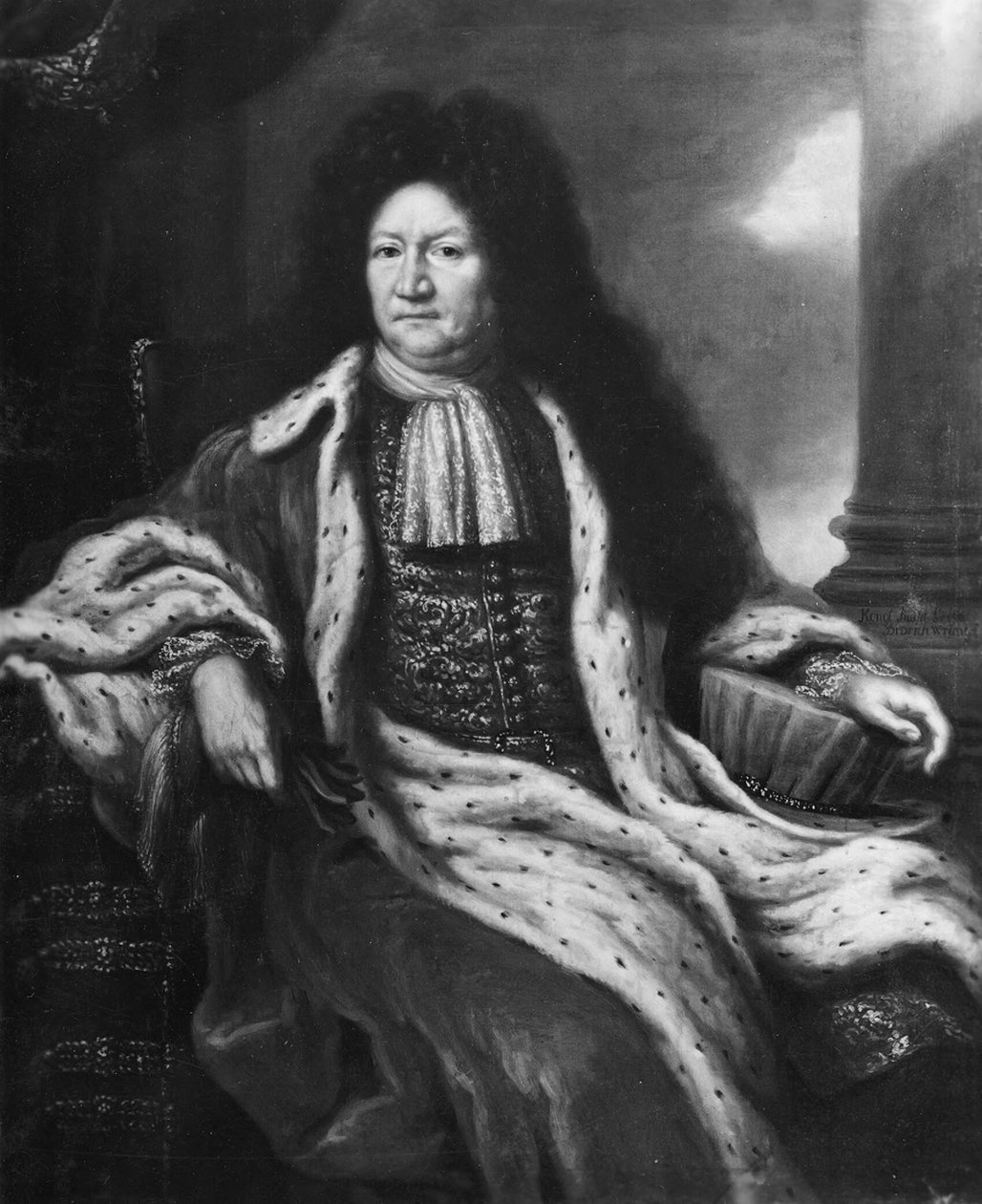 Didrik Wrangel af Adinal, 1637-1706 autorstwa David Klöcker Ehrenstrahl