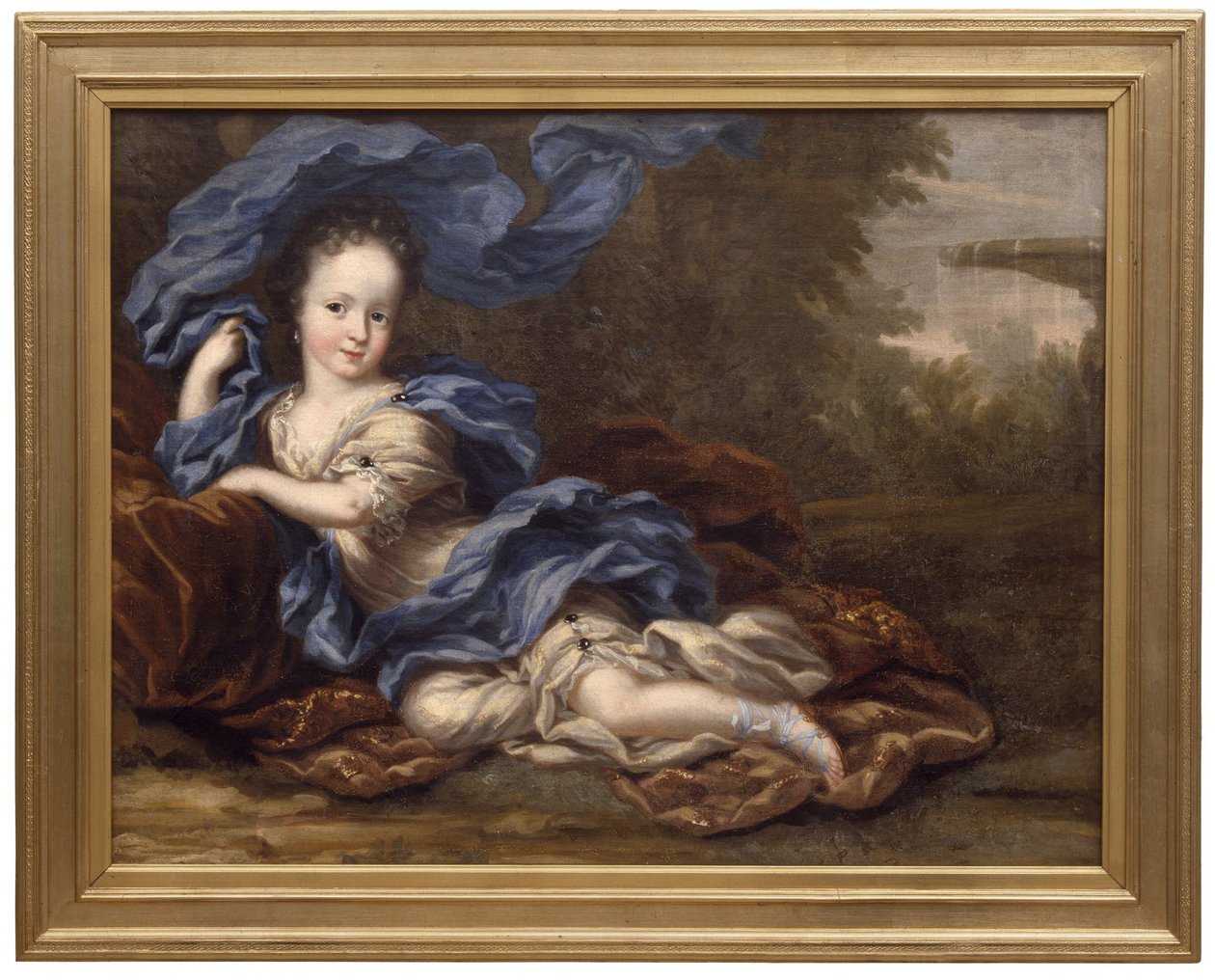 Hedvig Sofia, 1681-1708, księżniczka Szwecji, księżna Holstein-Gottorp autorstwa David Klöcker Ehrenstrahl