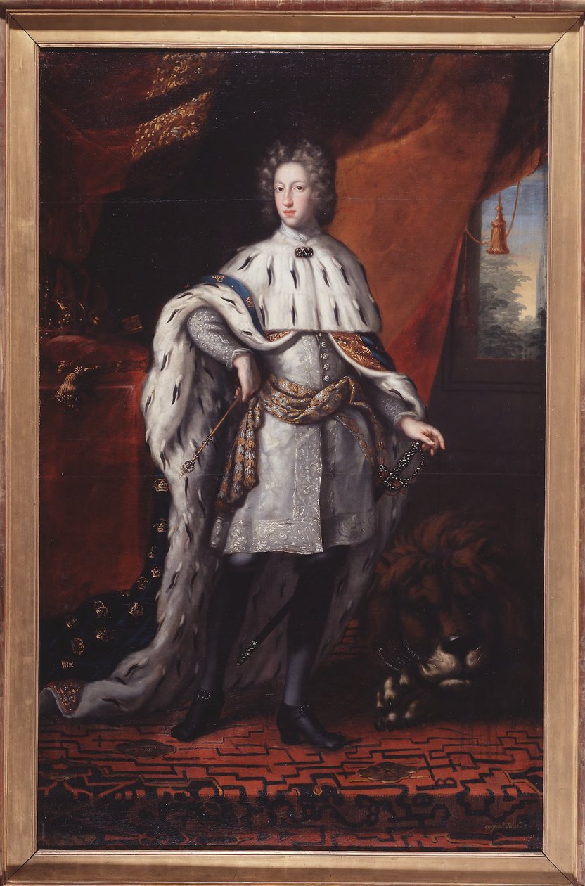 Karol XII autorstwa David Klöcker Ehrenstrahl