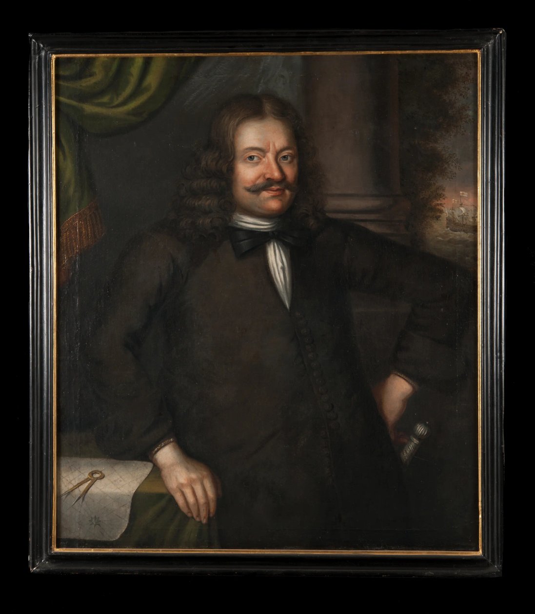 Komandor Hindrik Piper [Portret mężczyzny] autorstwa David Klöcker Ehrenstrahl