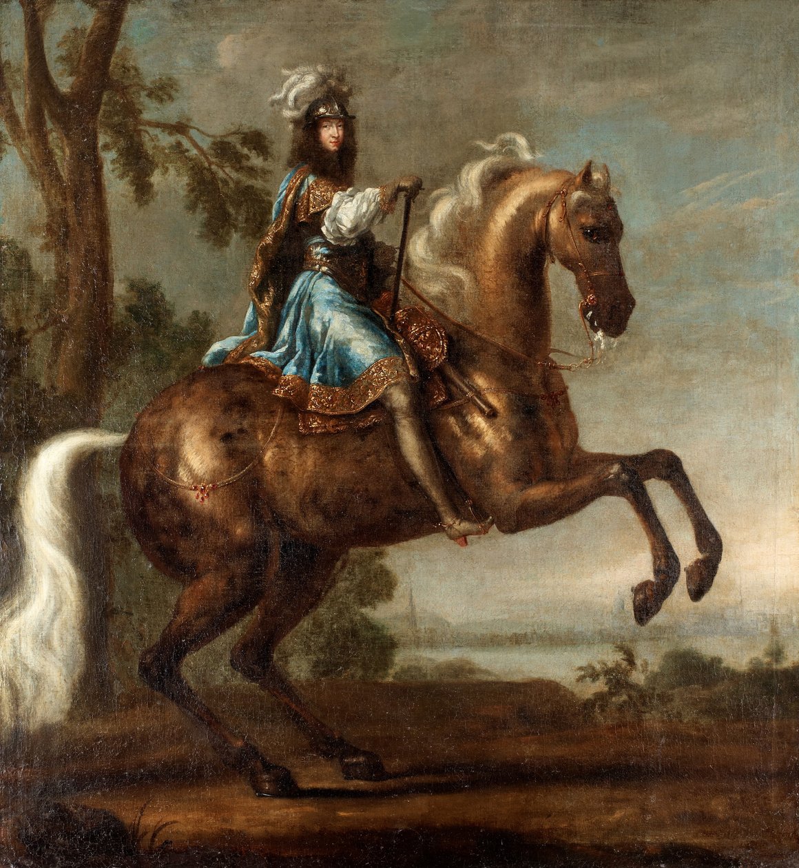 Portret Karola XI Szwecji 1655-1697 autorstwa David Klöcker Ehrenstrahl