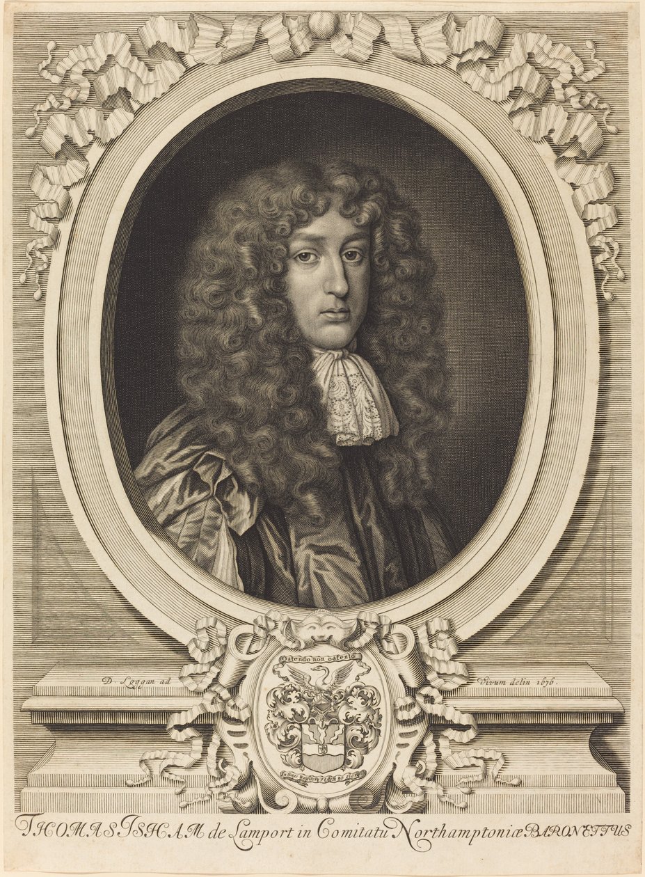 Sir Thomas Isham autorstwa David Loggan
