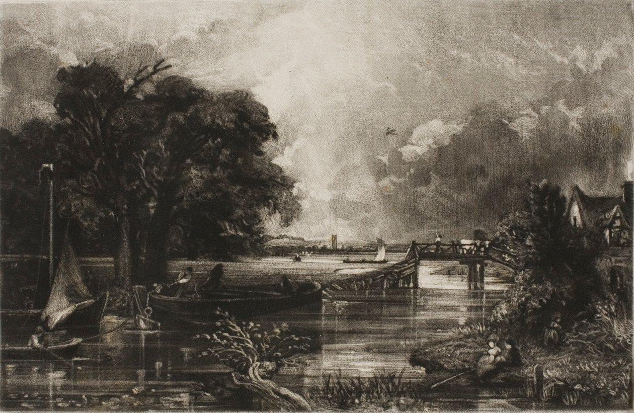 Rzeka Stour, Suffolk autorstwa David Lucas