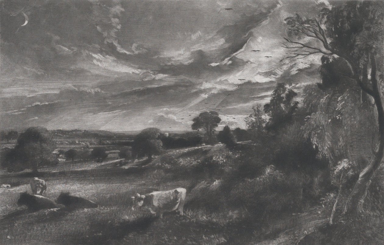 Wieczór letni, 1831. autorstwa David Lucas