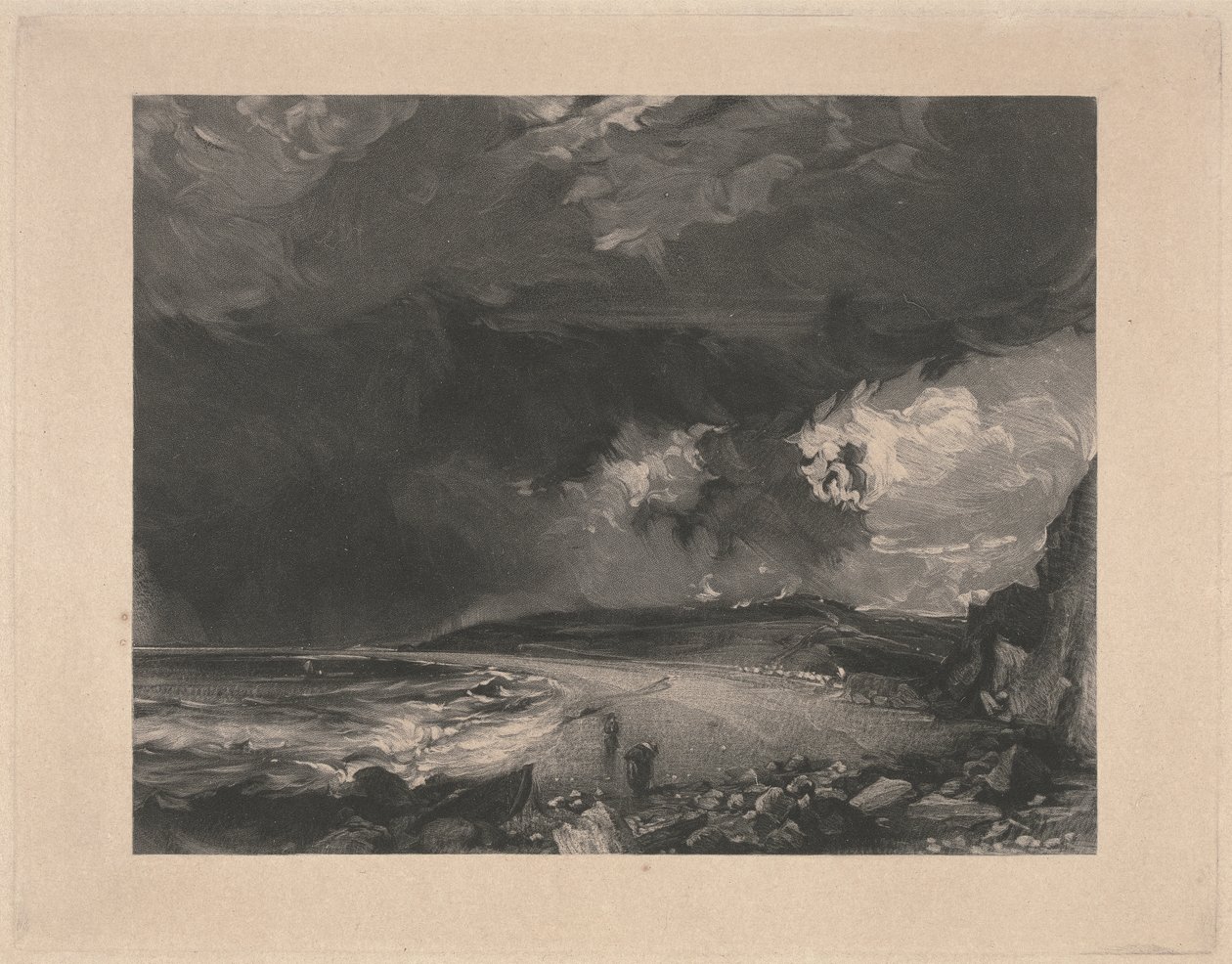 Zatoka Weymouth, Dorsetshire autorstwa David Lucas