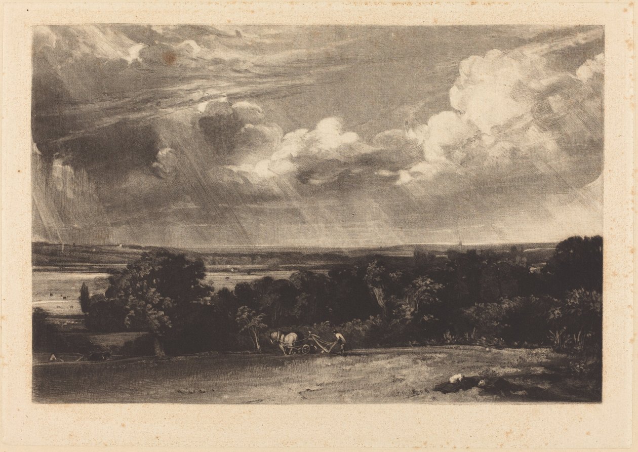 Letnia kraina autorstwa David Lucas after John Constable