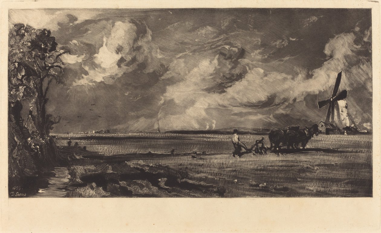 Wiosna autorstwa David Lucas after John Constable