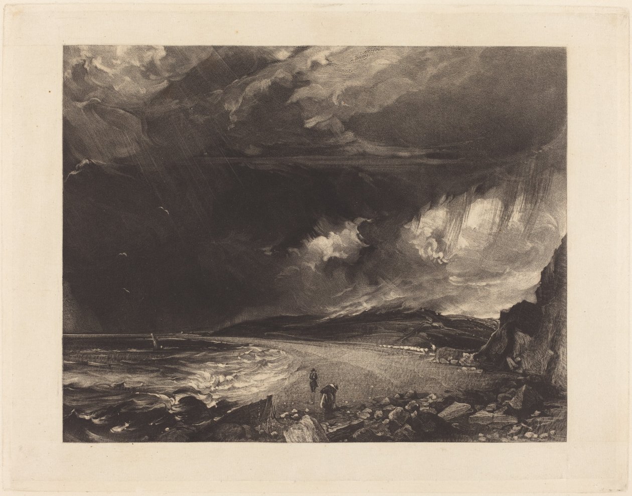 Zatoka Weymouth autorstwa David Lucas after John Constable