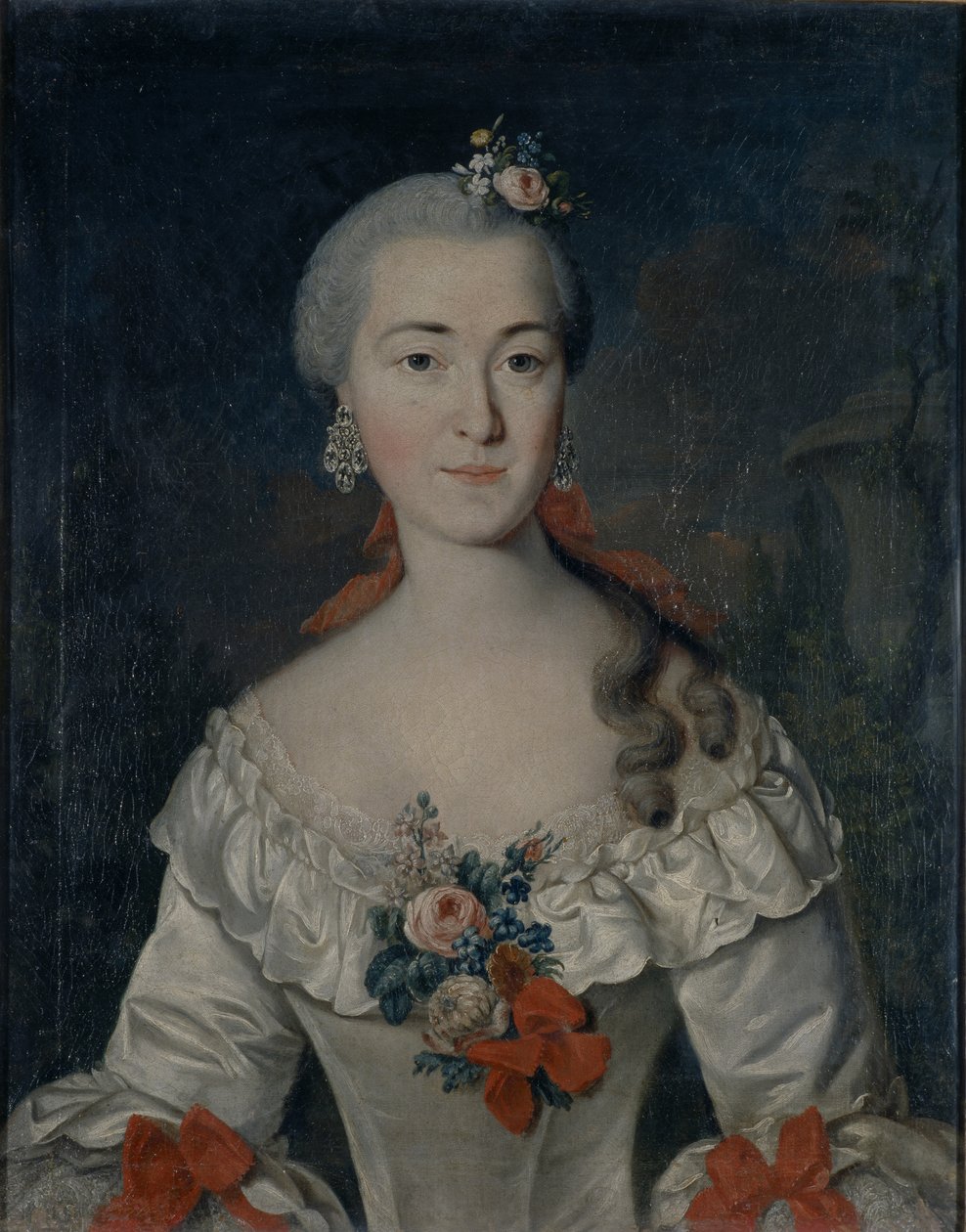 Portret Marii Iwanowny Tatiszczewej, 1759 autorstwa David Lueders