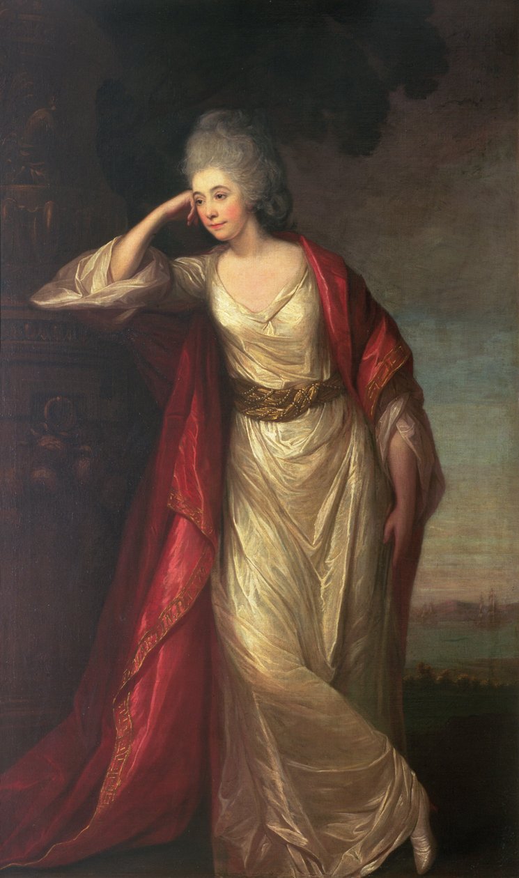 Margaret Kemble, żona generała Hon. Thomas Gage, 1775 autorstwa David Martin