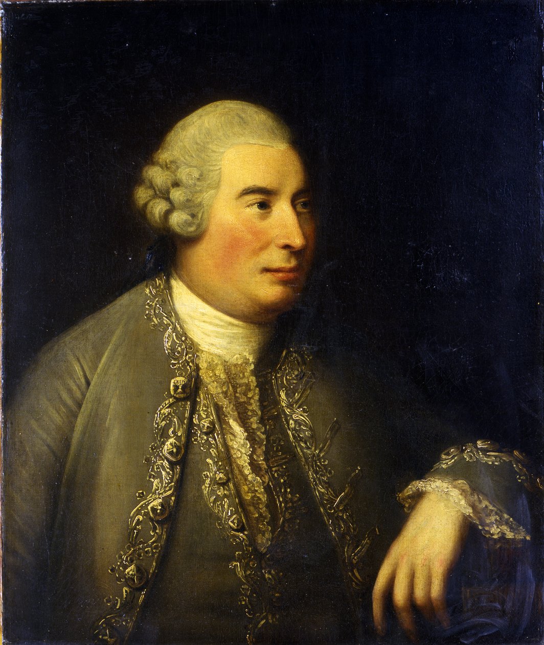 Portret Davida Hume .a autorstwa David Martin