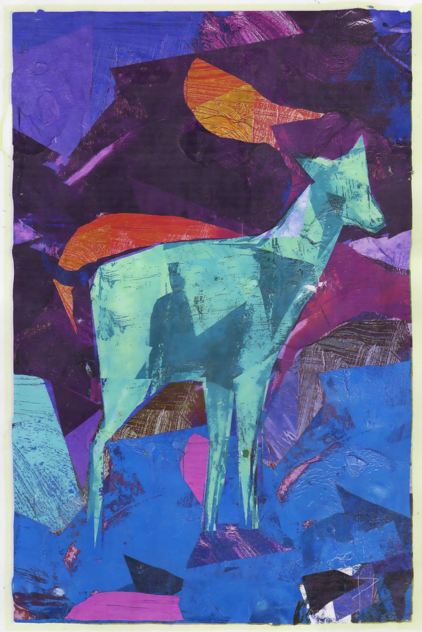 Niebieski Jeleń, 2017 autorstwa David McConochie