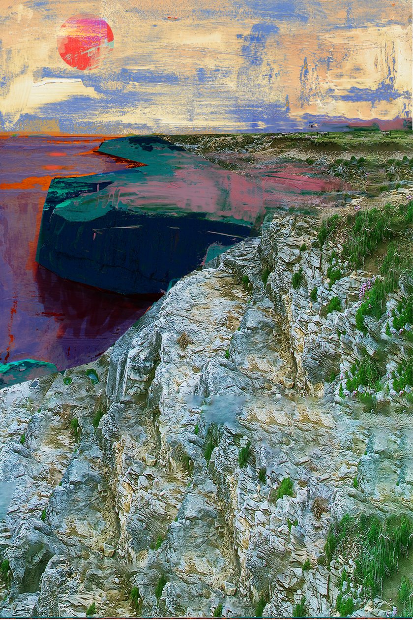 Chania, 2015, Technika mieszana autorstwa David McConochie
