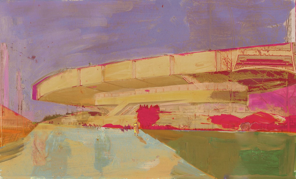 Pawilon Telefoniczny, 2016, Mixed Media autorstwa David McConochie
