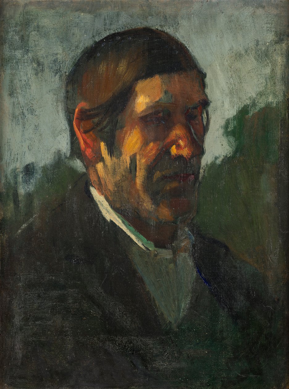 męski portret autorstwa David Mosé