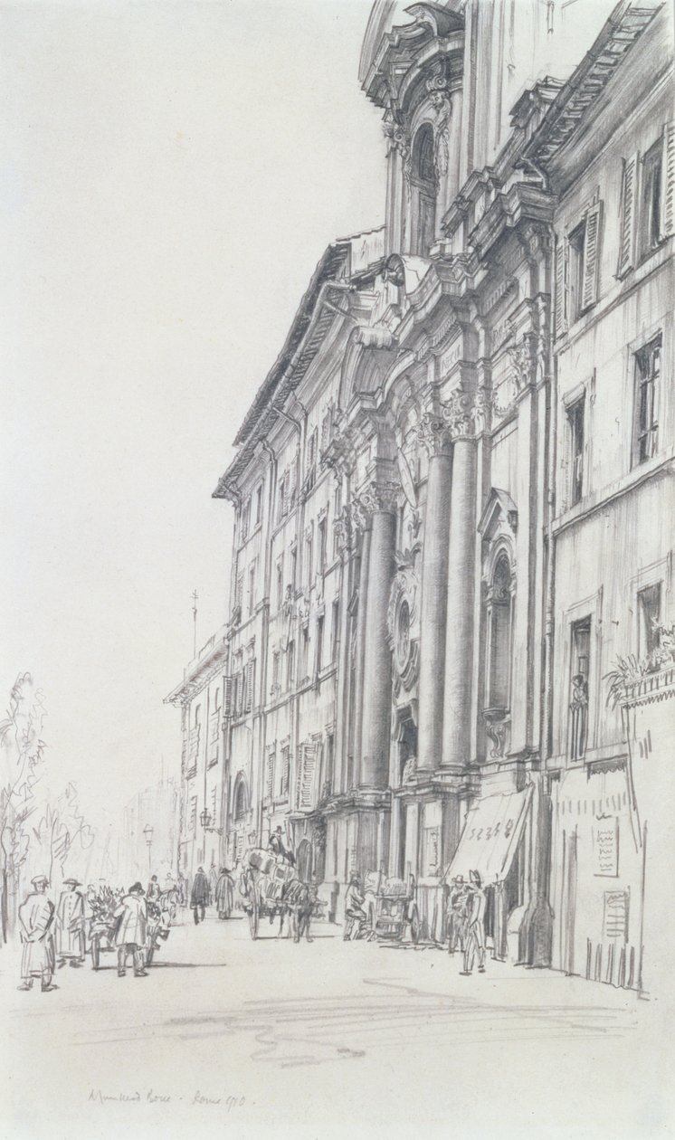 Rzym autorstwa David Muirhead Bone