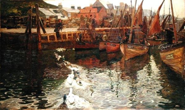 Port Tarbert autorstwa David Murray