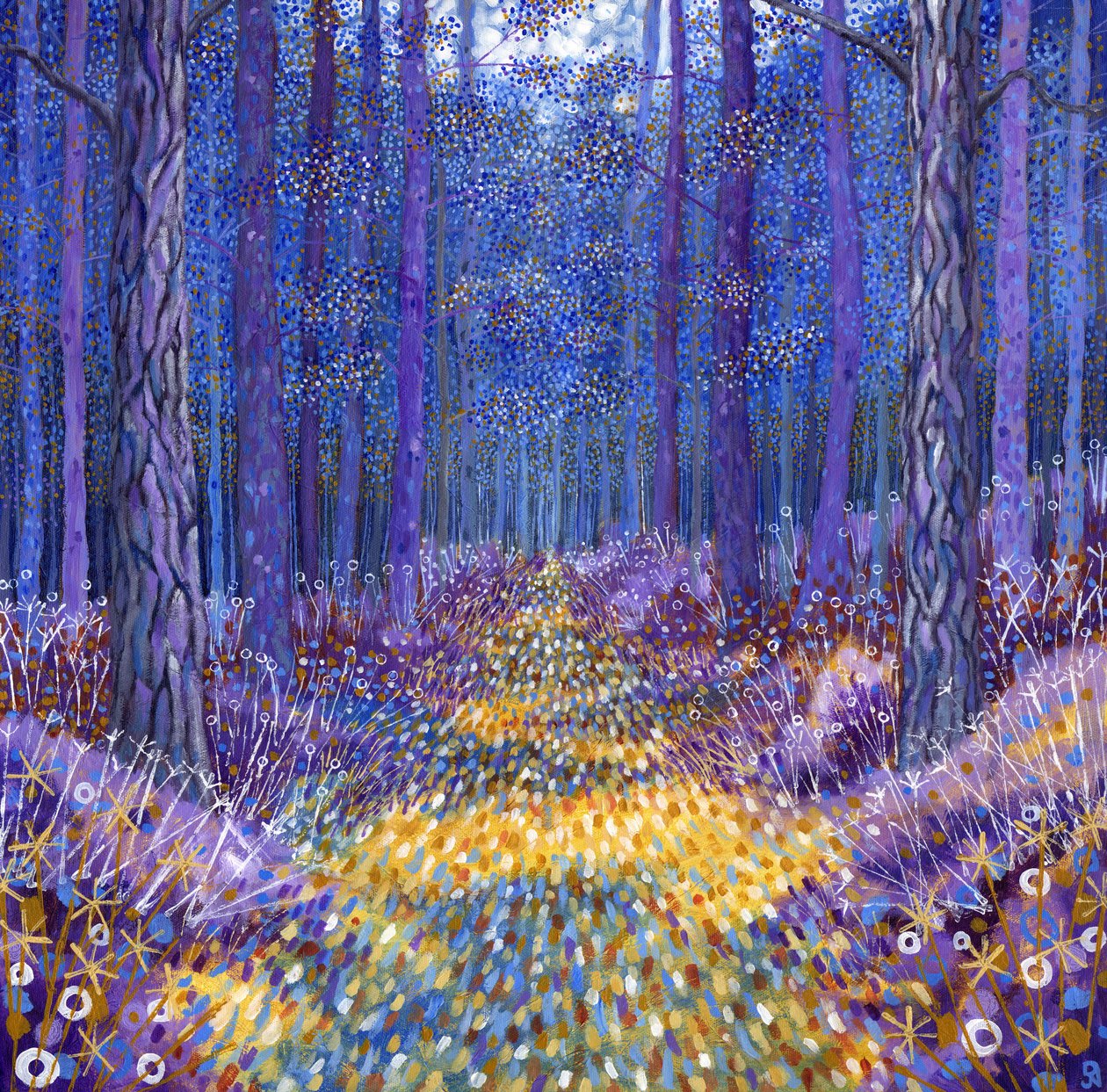 Blue Forest 2, 2012 autorstwa David Newton