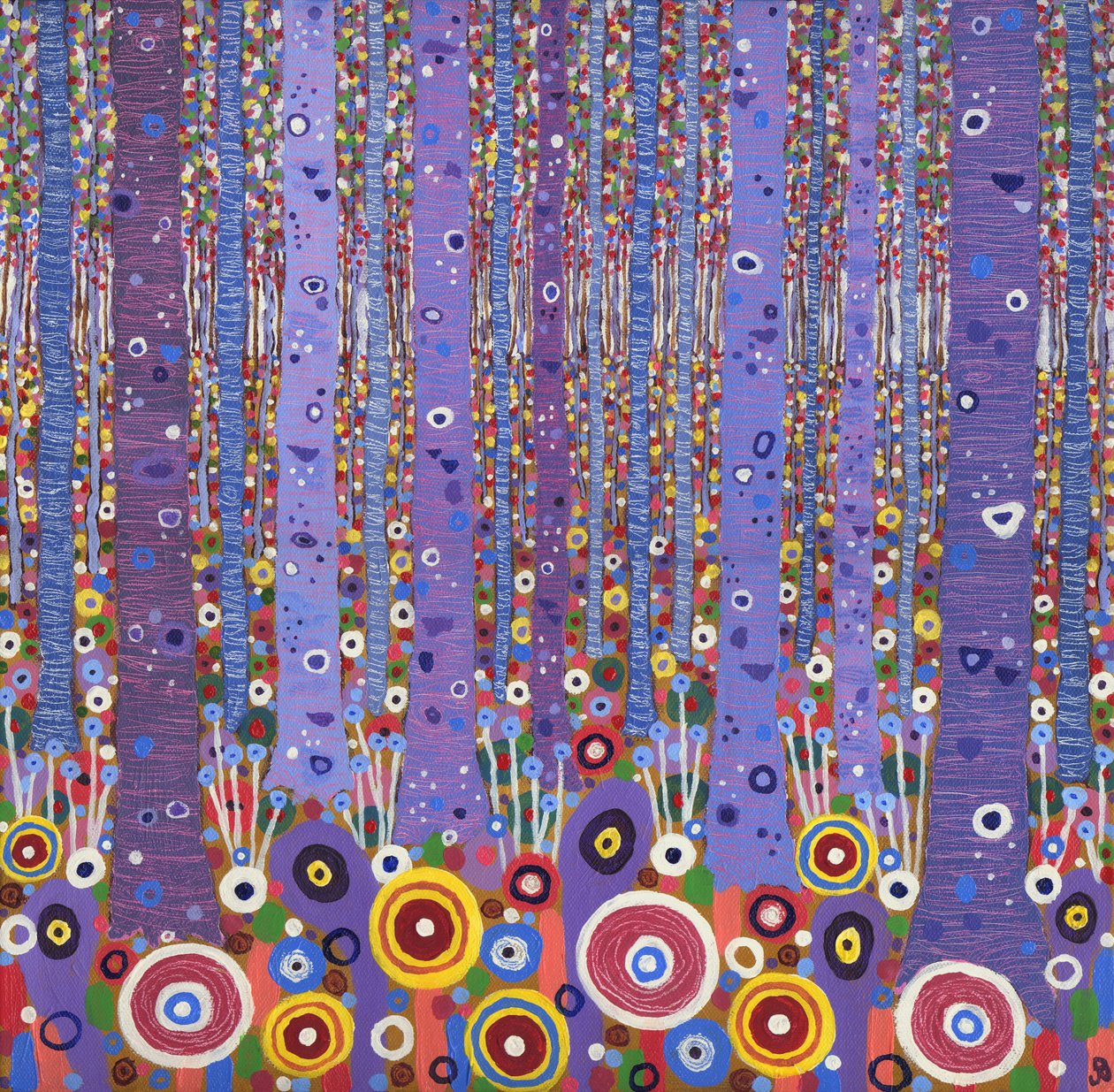 Purple Forest 1, 2012 autorstwa David Newton