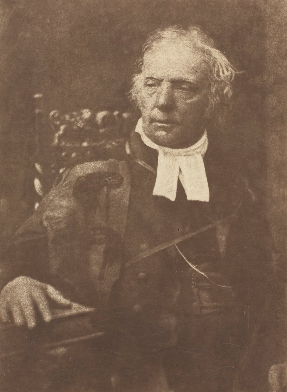 Dr Chalmers, 184346, wydrukowano 18901900. Twórcy: David Octavius Hill, Robert Adamson, Hill & Adamson. autorstwa Hill and Adamson
