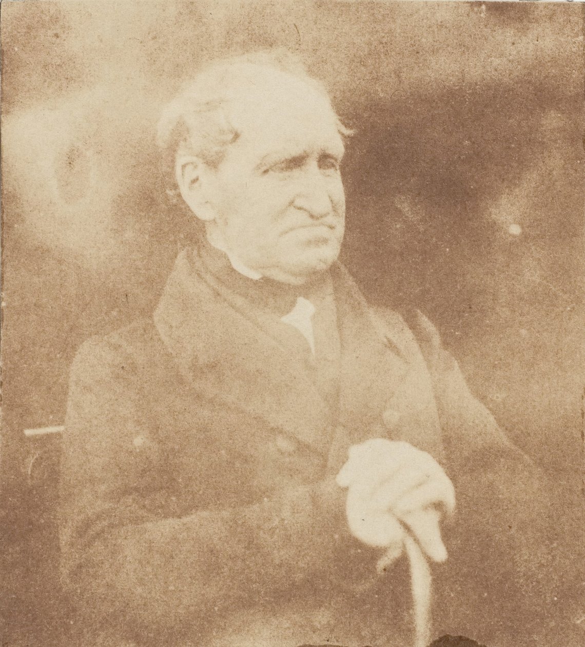 Dr Cook, 1843-47. Twórcy: David Octavius Hill, Robert Adamson, Hill & Adamson. autorstwa Hill and Adamson
