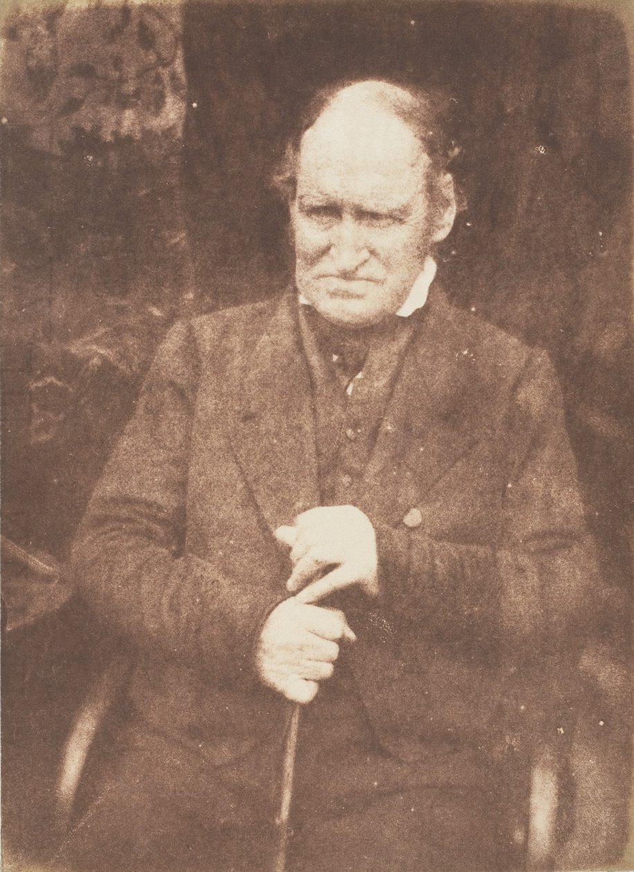 Dr George Cook, St. Andrews, 1843-47. Twórcy: David Octavius Hill, Robert Adamson, Hill & Adamson. autorstwa Hill and Adamson