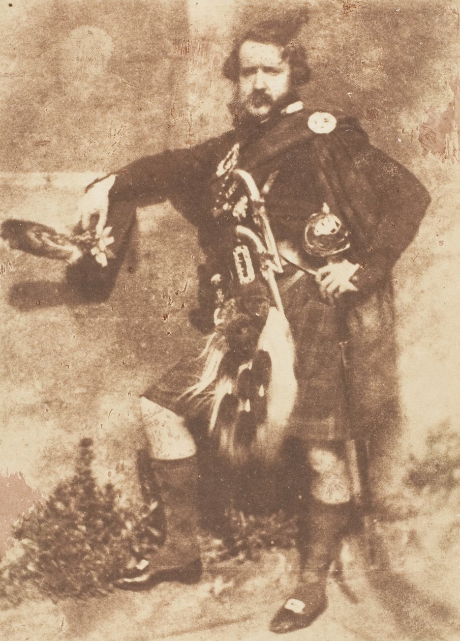 Kennetha Macleaya, 1843-47. Twórcy: David Octavius Hill, Robert Adamson, Hill & Adamson. autorstwa Hill and Adamson