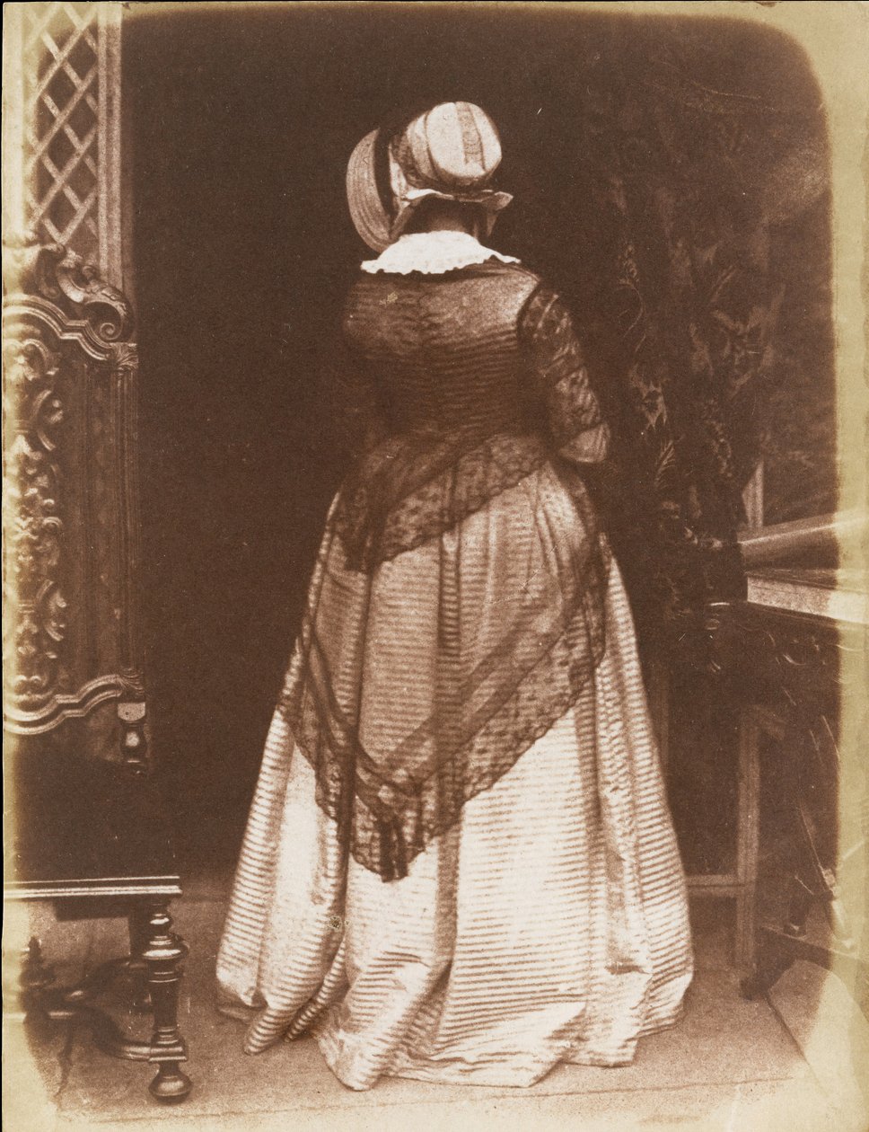 Lady Ruthven, ca. 1845. Twórcy: David Octavius Hill, Robert Adamson, Hill & Adamson. autorstwa Hill and Adamson