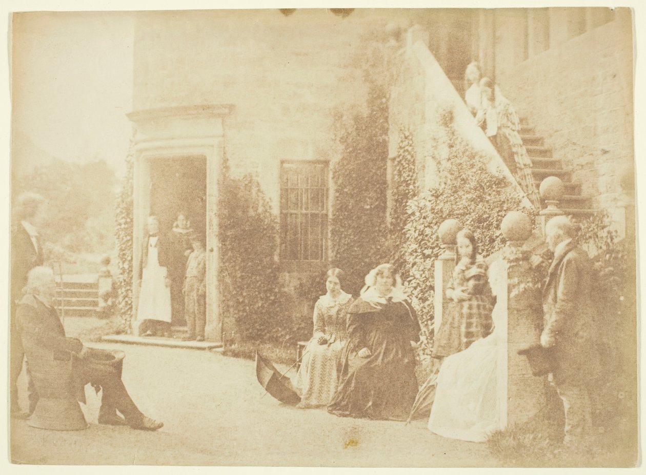 Lord Cockburn w Bonaly, 184647. Twórcy: David Octavius Hill, Robert Adamson, Hill & Adamson. autorstwa Hill and Adamson