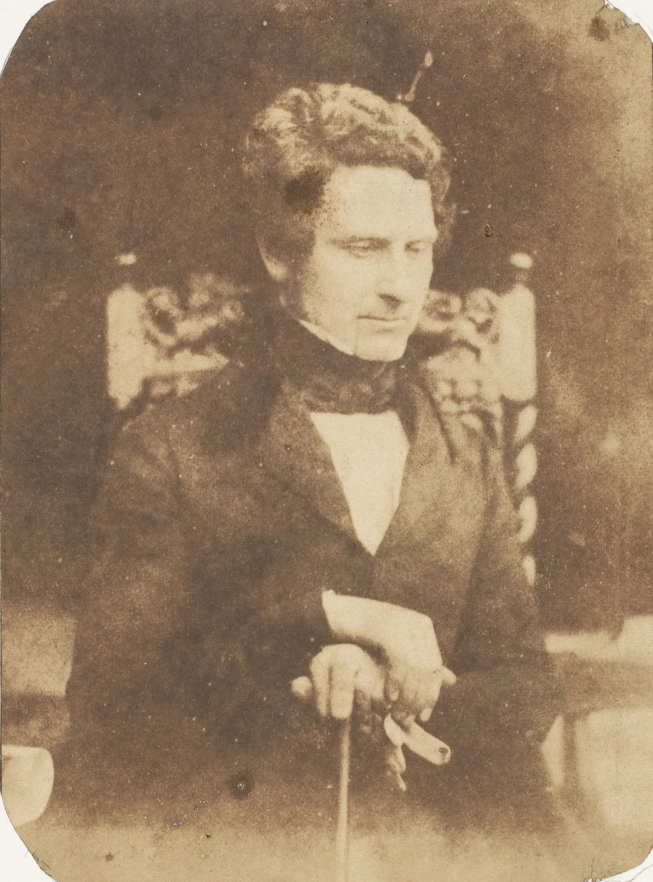 [Człowiek], 1843-47. Twórcy: David Octavius Hill, Robert Adamson, Hill & Adamson. autorstwa Hill and Adamson