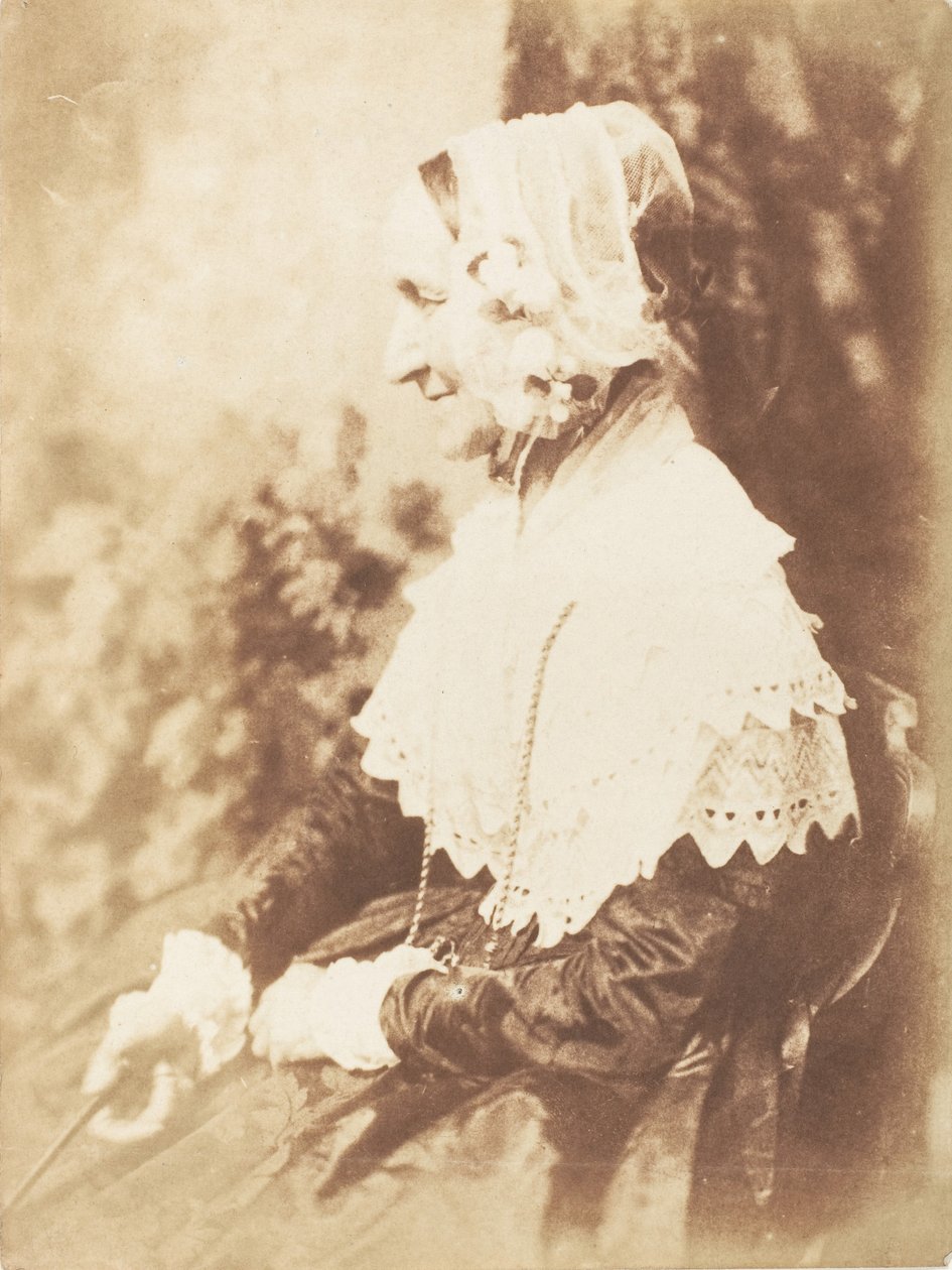 Pani Rigby, 1843-47. Twórcy: David Octavius Hill, Robert Adamson, Hill & Adamson. autorstwa Hill and Adamson