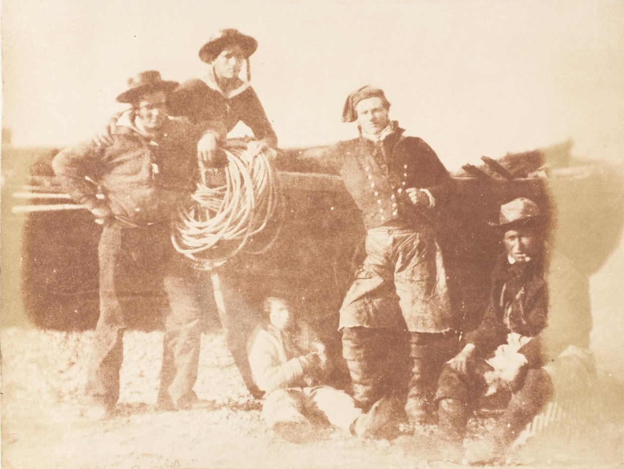 Grupa Newhaven, 1843-47. Twórcy: David Octavius Hill, Robert Adamson, Hill & Adamson. autorstwa Hill and Adamson