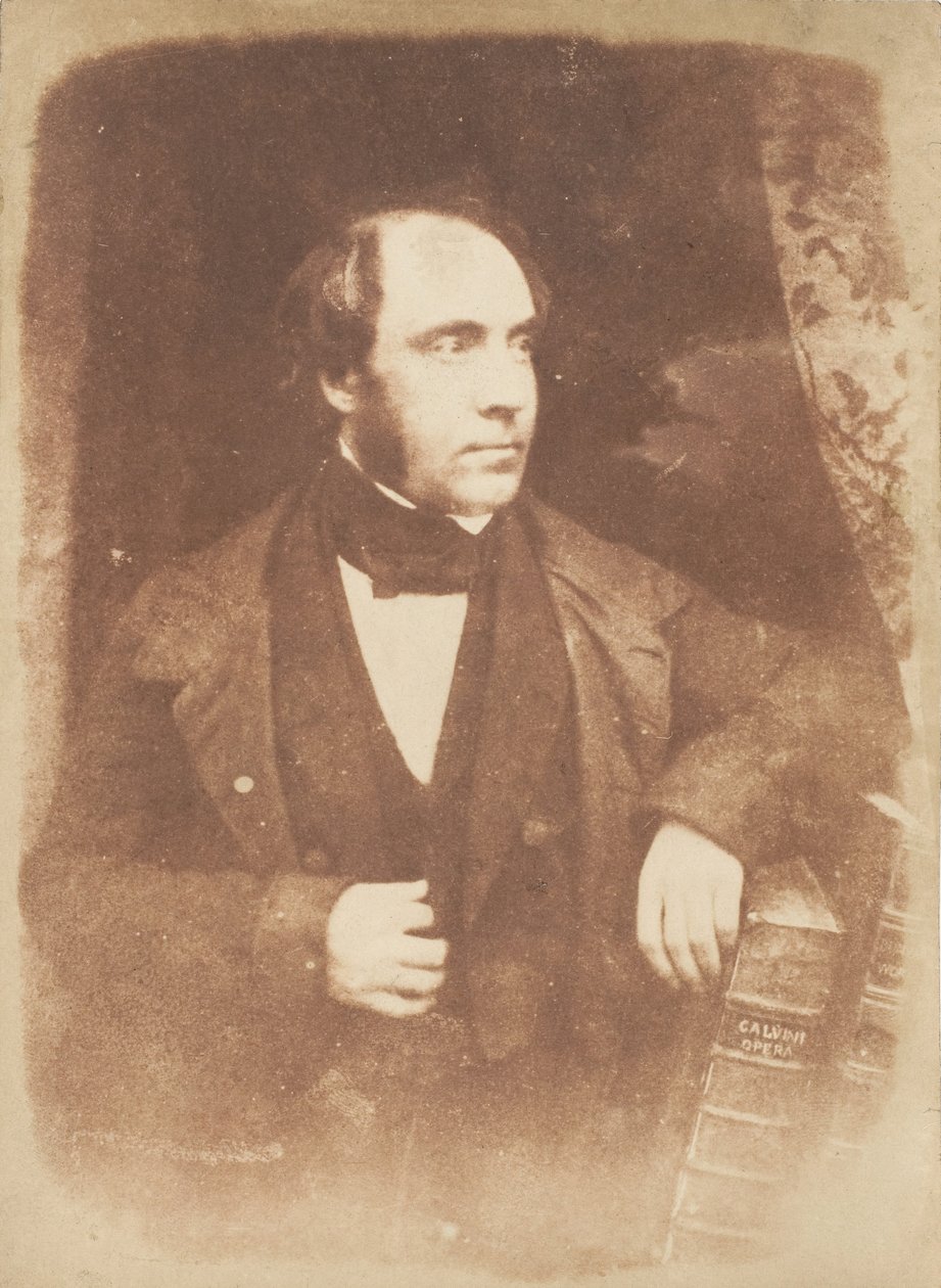 Wielebny George Lewis, Dundee, 1843-47. Twórcy: David Octavius Hill, Robert Adamson, Hill & Adamson. autorstwa Hill and Adamson