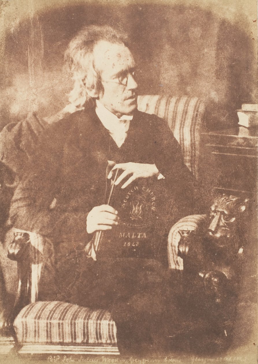 Ks. John Julius Wood, 1843-47. Twórcy: David Octavius Hill, Robert Adamson, Hill & Adamson. autorstwa Hill and Adamson