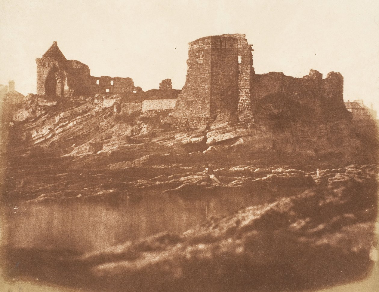 St Andrews, 1843-47. Twórcy: David Octavius Hill, Robert Adamson, Hill & Adamson. autorstwa Hill and Adamson
