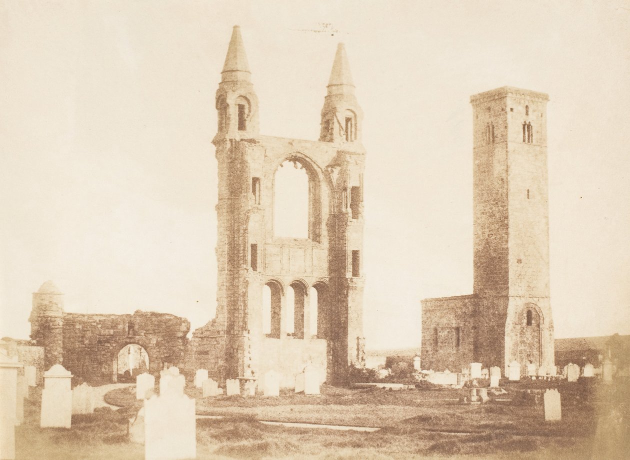 St Andrews, 1843-47. Twórcy: David Octavius Hill, Robert Adamson, Hill & Adamson. autorstwa Hill and Adamson