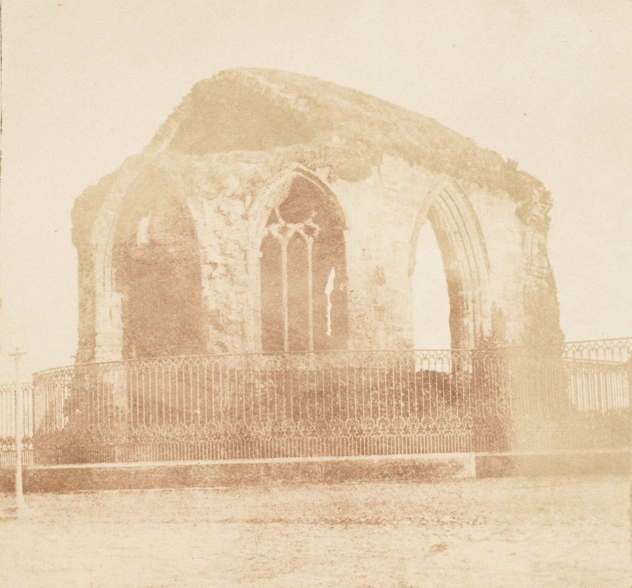Św. Kaplica Blackfriars, 1843-47. Twórcy: David Octavius Hill, Robert Adamson, Hill & Adamson. autorstwa Hill and Adamson