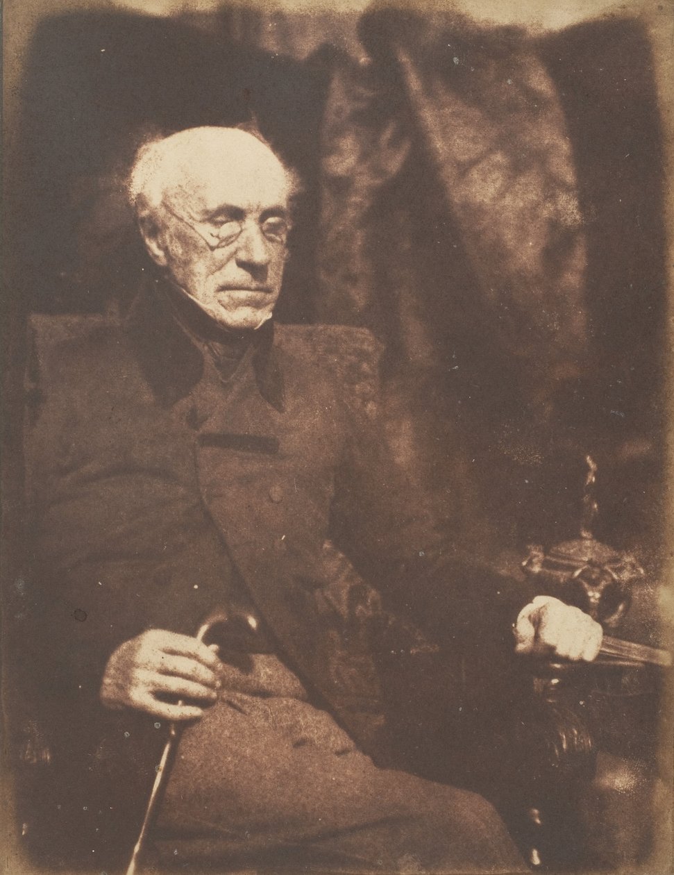 Swinton, 1843-47. Twórcy: David Octavius Hill, Robert Adamson, Hill & Adamson. autorstwa Hill and Adamson